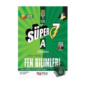 Süper 7 Fen Bilimleri A Yeni Nesile Geçiş Kitabı - Nitelik Yayınları