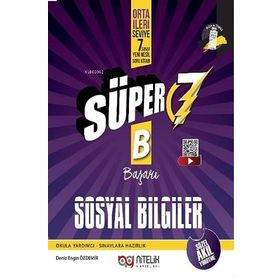 Süper 7 Sosyal Bilgiler Yeni Nesil Soru Kitabı Nitelik Yayınları
