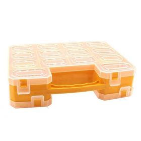 Süper Bag 22 Alfa Çift Yönlü Organizer Balıkçı Sarı Malzeme Kutusu