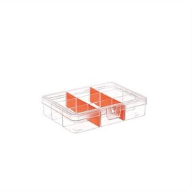 Super-Bag 6 inç Beta 9 Bölmeli Şeffaf Organizer Kutu