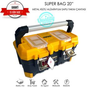 Süper Bag Alüminyum Saplı 20 inç Takım Çantası