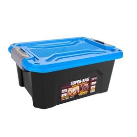 Super-Bag ASR-4041 12 lt Renkli Kapak Saklama Kutusu