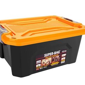Super-Bag ASR-4041 12 lt Renkli Kapak Saklama Kutusu
