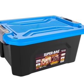 Super-Bag ASR-4041 12 lt Renkli Kapak Saklama Kutusu