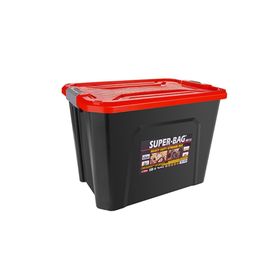 Süper Bag Asr-4046 Renkli Kapak 60 Lt Saklama Kutusu