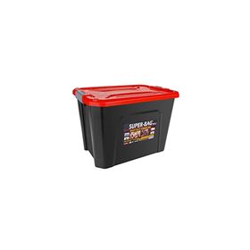 Süper Bag Asr-4046 Renkli Kapak 60 Lt Saklama Kutusu