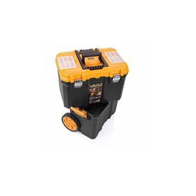 Super-Bag ASR-5039 Sarı Çift Katlı Tekerlekli Takım Çantası