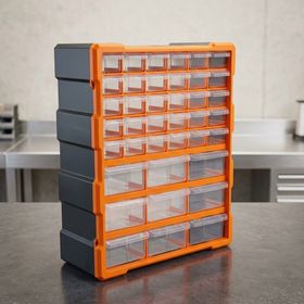 Super-Bag ASR-6001 Siyah 39'lu Mono Blok Çekmeceli Organizer