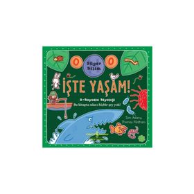 Süper Bilim - İşte Yaşam! Ciltli - Tom Adams Thomas Flintham