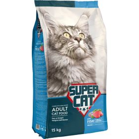 Super Cat 15 kg Balıklı Yetişkin Kedi Maması