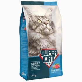 Super Cat 15 kg Balıklı Yetişkin Kedi Maması