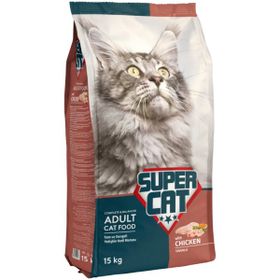 Super Cat 15 kg Tavuklu Yetişkin Kedi Maması