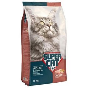 Super Cat 15 kg Tavuklu Yetişkin Kedi Maması