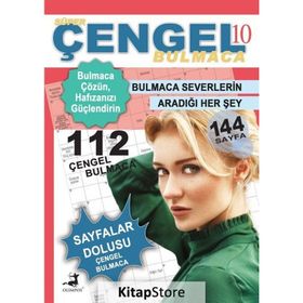Süper Çengel Bulmaca 10 - Olimpos Yayınları