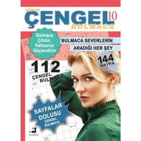 Süper Çengel Bulmaca 10 - Olimpos Yayınları