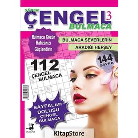 Süper Çengel Bulmaca 3 - Olimpos Yayınları
