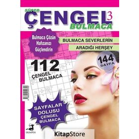 Süper Çengel Bulmaca 3 - Olimpos Yayınları