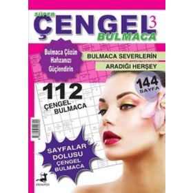 Süper Çengel Bulmaca 3 - Olimpos Yayınları