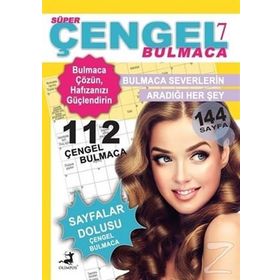 Süper Çengel Bulmaca 7 - Olimpos Yayınları