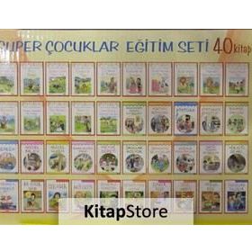 Süper Çocuklar Eğitim Seti 40 Kitap Takım - Nevres Pfister