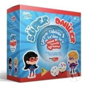 Süper Dahiler Seti - Çarpım Tablosu 1 2x’den 5x’e - kollektif