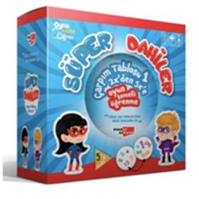 Süper Dahiler Seti - Çarpım Tablosu 1 2x’den 5x’e - kollektif
