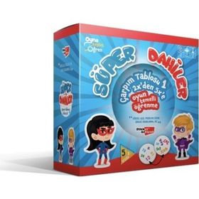 Süper Dahiler Seti - Çarpım Tablosu 1 2x’den 5x’e - kollektif