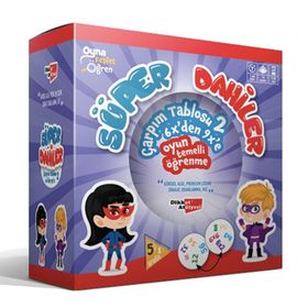 Süper Dahiler Seti - Çarpım Tablosu 2 6x’den 9x’e - kollektif