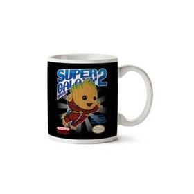 Super Galaxy Bros Groot Guardians of the Galaxy Baskılı Kupa