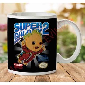 Super Galaxy Bros Groot Guardians of the Galaxy Baskılı Kupa