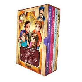 Süper Gazeteciler Serisi 4 Kitap Set - Aytül Akal