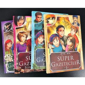 Süper Gazeteciler Serisi 4 Kitap Set - Aytül Akal