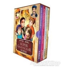 Süper Gazeteciler Serisi 4 Kitap Set - Aytül Akal
