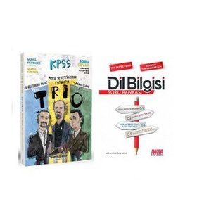 Süper Kitap Kpss Trio Gy Gk Soru Cevap ve Akm Dil Bilgisi Soru Bankası Seti 2 Kitap