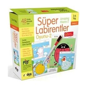 Süper Labirentler Seviye 2-Piar Kids