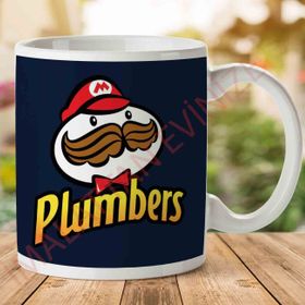 Super Mario Pringles Mario Baskılı Kupa