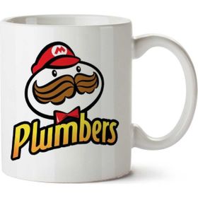 Super Mario Pringles Mario Baskılı Kupa