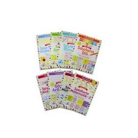 Süper Matematik - Etkinliklerle Matematik Öğreniyorum - 8 Kitap - Çocuk Gezegeni