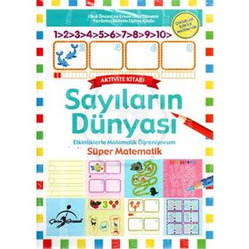 Süper Matematik - Etkinliklerle Matematik Öğreniyorum - 8 Kitap - Çocuk Gezegeni