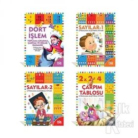 Süper Matematik Seti-4 Kitap Takım-Kolektif