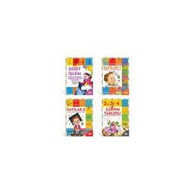 Süper Matematik Seti-4 Kitap Takım-Kolektif