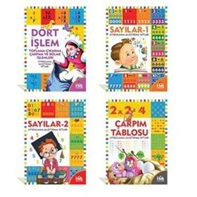Süper Matematik Seti-4 Kitap Takım-Kolektif