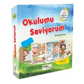 Süper Mozaik Kitabım - Okulumu Seviyorum - Asena Meriç