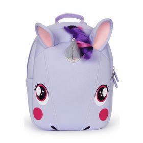 Supercute Unicorn Mor Sırt Çantası