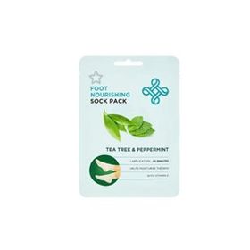 Superdrug Besleyici Çay Ağacı ve Nane Özlü Ayak Maskesi