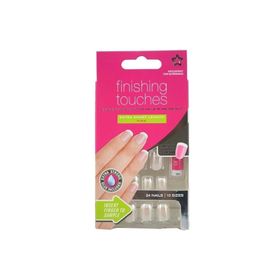 Superdrug Finishing Touches 24 Parça Pembe French Ekstra Kısa Takma Tırnak