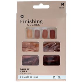 Superdrug Finishing Touches Nude Takma Tırnak