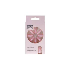 Superdrug Studio Pembe Mermer Takma Tırnak