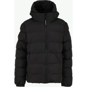 Superdry M5011905A02A_Hodded Siyah Erkek Mont