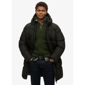 Superdry M5011917A02A Siyah Erkek Mont